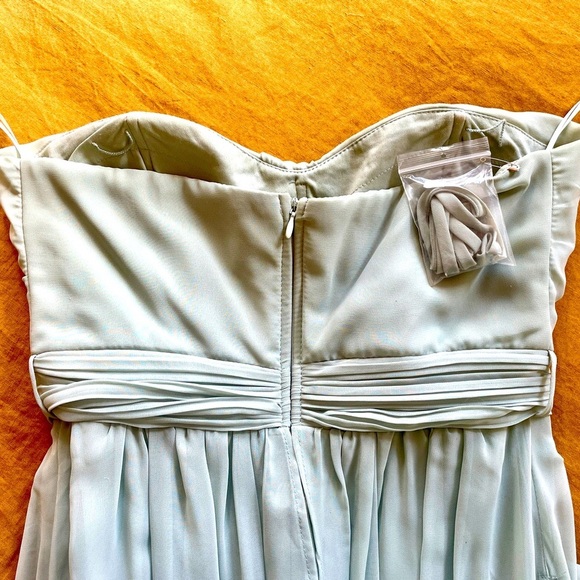 Birdy Grey Convertible Grace Dress (Chiffon Sage, Size Medium) - Picture 3 of 6